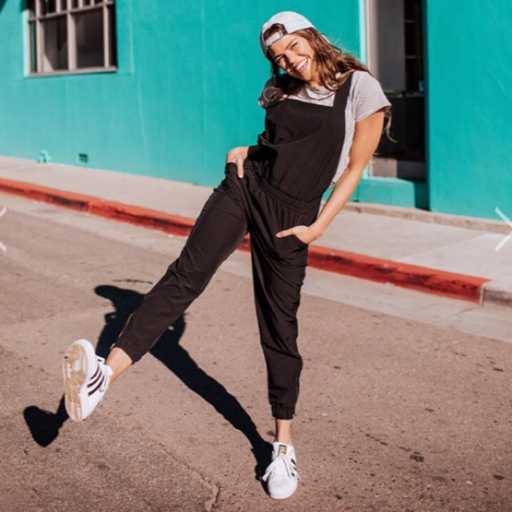 Albion Fit Classic Overall Jumpsuit 🖤